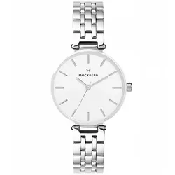 MOCKBERG - ORIGINAL LINKS - silver / 34 MM