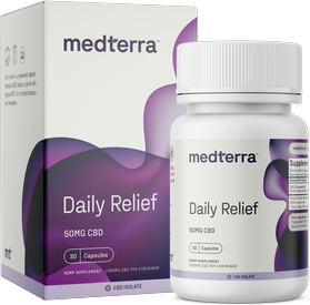 Medterra Daily Relief CBD Isolate Capsules