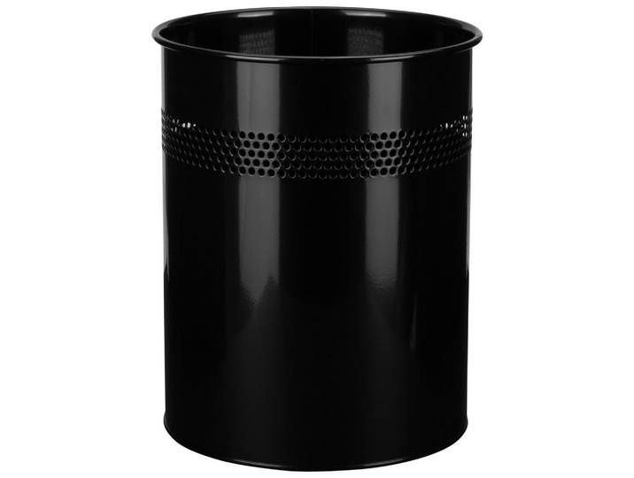 Mid.you Abfallsammler, Schwarz, Metall, 15 l, 26x32x26 cm, Haushalt & Reinigung, Reinigung, Mülleimer & Abfallsammler