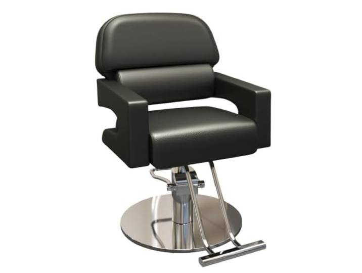 Dalumian Friseurstuhl, hydraulischer Stylingstuhl für Friseure und Barbiere Komfortable Rückenlehne und Fußstütze, höhenverstellbar, Stuhl für Tattoo- und Kosmetikbehandlungen(C)