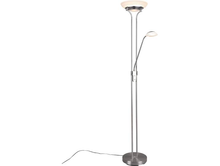 REALITY LEUCHTEN LED Stehlampe Orson , grau (nickelfarben), 1, H: 180cm, Leuchten, Getrennt schaltbar,integrierter Dimmer,Memory Funktion, LED Stehlampe