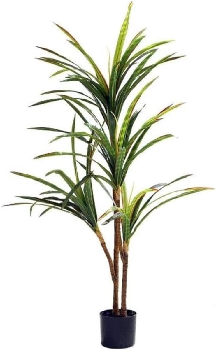 Kunstboom met Pot - Groen - Hoogte: 120 cm