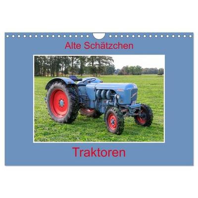 Alte Schätzchen - Traktoren (Wandkalender 2027 DIN A4 quer), CALVENDO Monatskalender