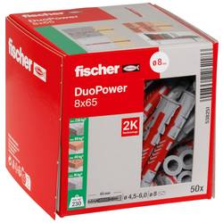 Fischer 538251 DUOPOWER 8x65 LD 2-Komponenten-Dübel 65 mm 8 mm 50 St.