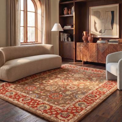 SAFAVIEH Handmade Heritage Tess Traditional Oriental Wool Rug