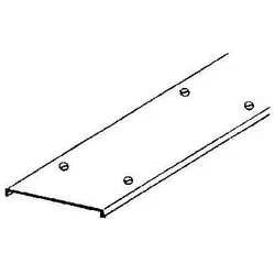 Niedax, Kabelschutz + Kabelführung, NIE RDSV100F Deckel für Verteilerrinne 100x3000mm T0,75mm (Kabelkanal, 300 cm)