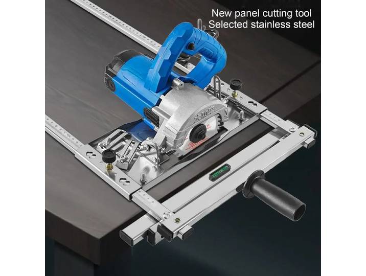 Machine à découper circulaire multifonctionnelle électrique avec guide de positionnement pour le travail du bois