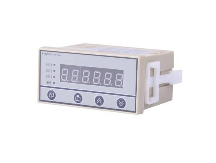 220 V Hochpräziser Wägeregler Gewichtsanzeigemessgerät 6-stellige LED-Anzeige Waagenanzeige Wägesystem-Controller