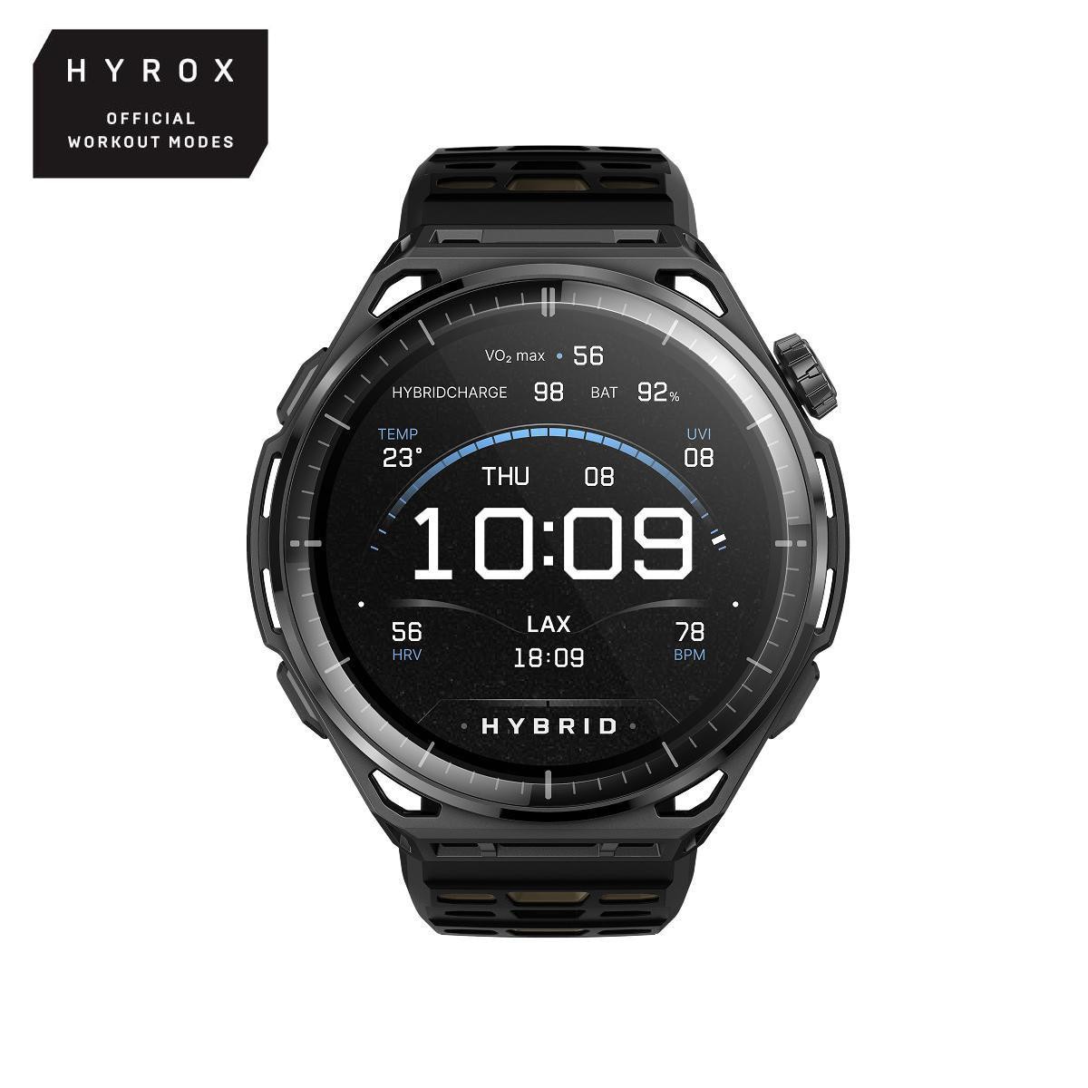 Amazfit Balance 3 51mm AMOLED GPS Golf HYROX Smartwatch Titanium Black W2677GL4N