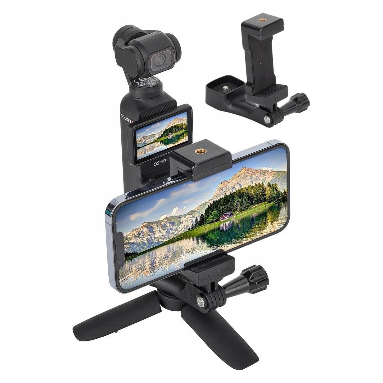 Sunnylife Mocowanie Uchwyt Adapter Na Dji Osmo Pocket 3 Do Telefonu Telefon Smartfon / Zj747 (Sunnylife)