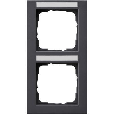 Gira Abdeckrahmen 2f. anth 110223