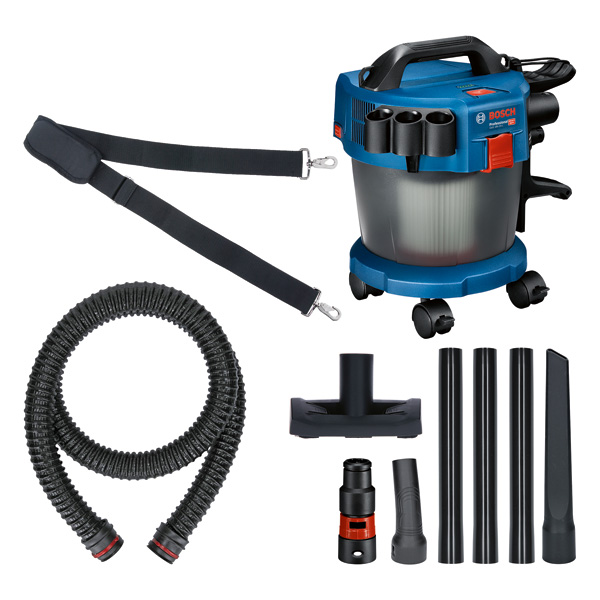 Bosch Akku-Staubsauger GAS 18V-10 L, mit Elektrowerkzeugadapter 06019C6302