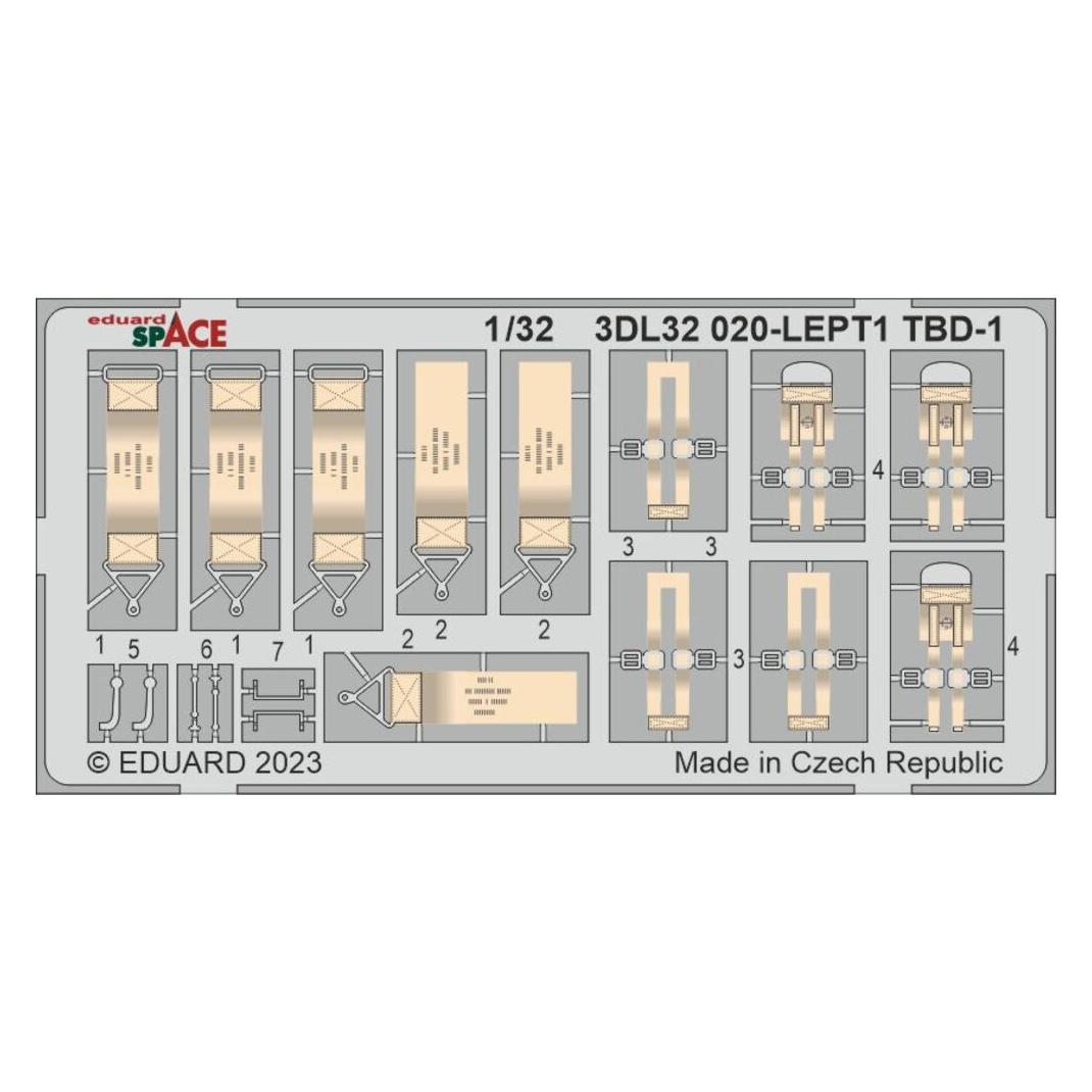 Eduard TBD-1 SPACE 1/32 TRUMPETER (3DL32020)