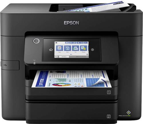 Epson WorkForce Pro WF-4830DTWF Multifunktionsdrucker Tintenstrahl Farbe A4 Drucker, Scanner, Kopierer, Fax Duplex, LAN, NFC, USB
