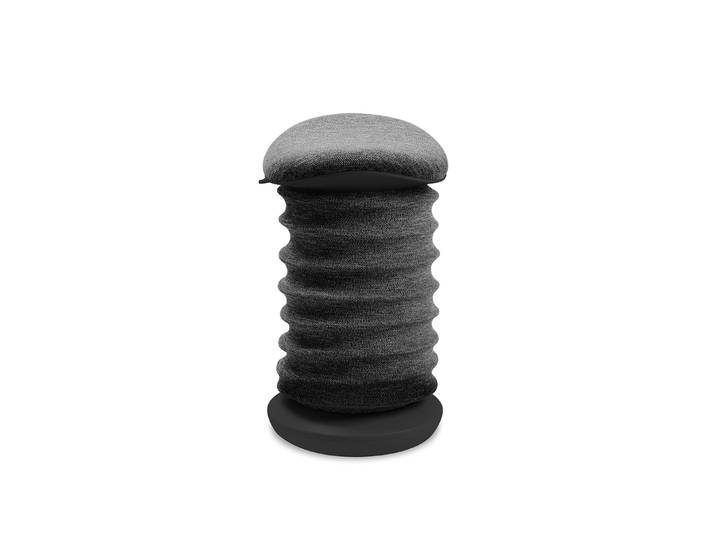 Bürohocker Topstar Sitness 4D Schwarz/Schwarz, Standfuss, Dynamisches Sitzen - optimal für gesundes Sitzen