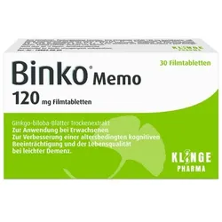 BINKO Memo 120 mg Filmtabletten 30 St
