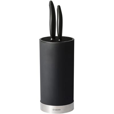 Messerblock KYOCERA, schwarz, H:22,5cm, Messerblöcke, Messerblock, mit 2 Messern