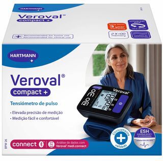 Veroval Medidor de Tensão Arterial Pulso 1 un
