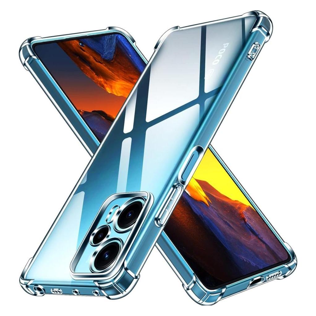 Screenguard Xiaomi Poco F5 Hülle Crystal Soft Airbag Bumper (Xiaomi Poco F5) (00033391)