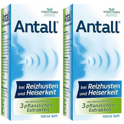 Antall bei Reizhusten und Heiserkeit Saft 2x 2x100 ml