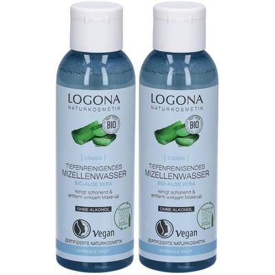 Classic Tiefenreinigendes Mizellenwasser Bio-Aloe Vera 2x 2x125 ml