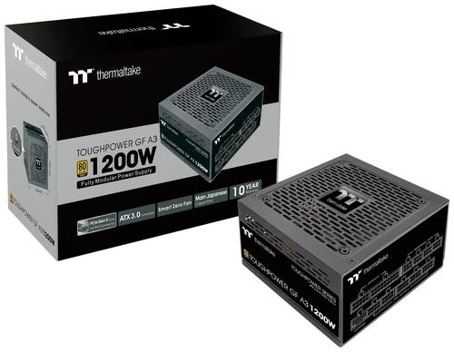 Thermaltake Toughpower GF A3 1200W PC Netzteil 1200 W ATX 3.0, PCIe Gen 5.0 80PLUS Gold