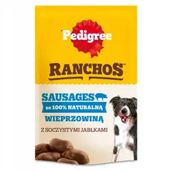 PEDIGREE Ranchos  Sausages 60g – natürliche Hundesnacks mit Schweinefleisch