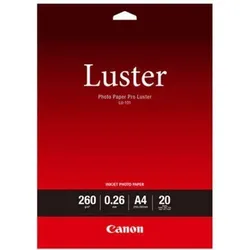 Canon LU-101 Luster Fotopapier Pro A4 210x297mm 260 g/m2 - 20 Blatt