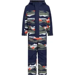McKINLEY Kinder Overall Tiger II, Größe 104 in Blau Blau