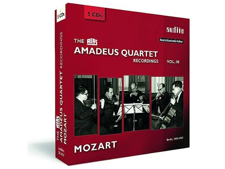 Wolfgang Amadeus Mozart: The RIAS Amadeus Quartet Mozart Recordings