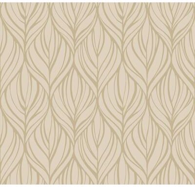 Candice Olson Palma Taupe & Silver Wallpaper