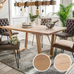 Massivholz »Oslo« Esstisch Cheek Wildeiche Natur / 180x100 cm