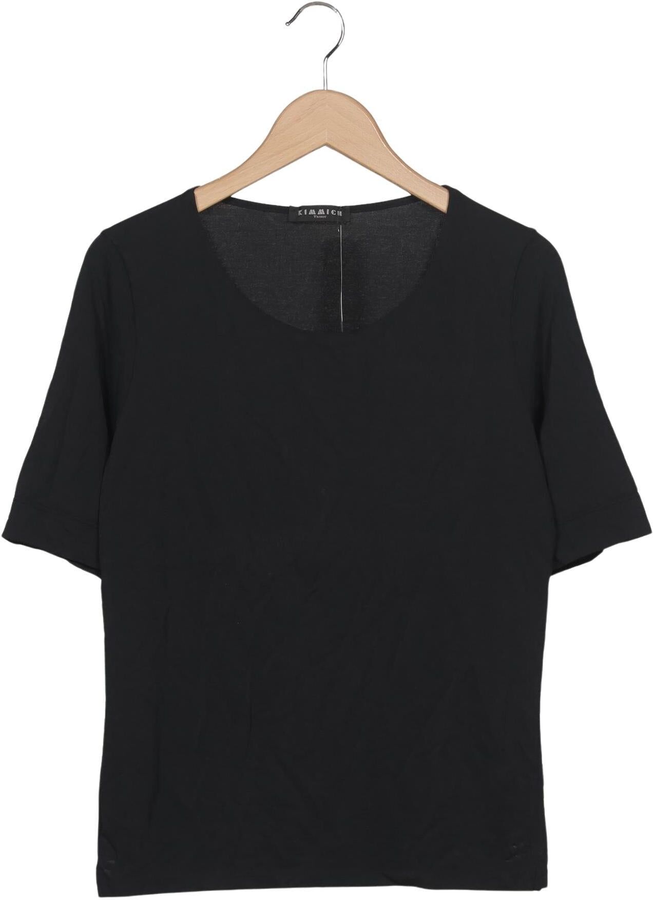 Kimmich Trikot Damen T-Shirt, Schwarz, Gr. S, kein / Etikett - Second Hand