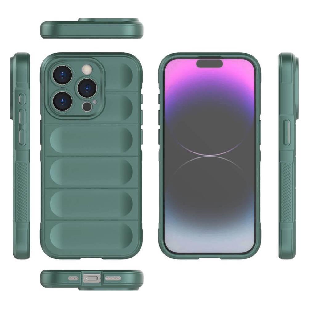 Cover-Discount iPhone 15 Pro - Rugged Protective Cover grün (Apple iPhone 15 Pro) (660152305E)
