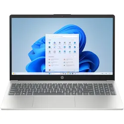 HP 15-fc1054ngx (15.60", 256 GB, 8 GB, DE, AMD Ryzen 5 7520U), Notebook, Silber