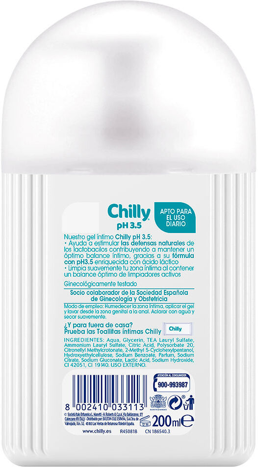Chilly Extra Protección Gel Intimo coffret