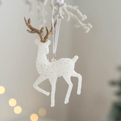 Modern Mode Marketplace Merry Christmas Natal Ornament, Angel Girl Pentacle Pendant, Christmas Tree Hanging Pendant, Deer Christmas Decoration style 8