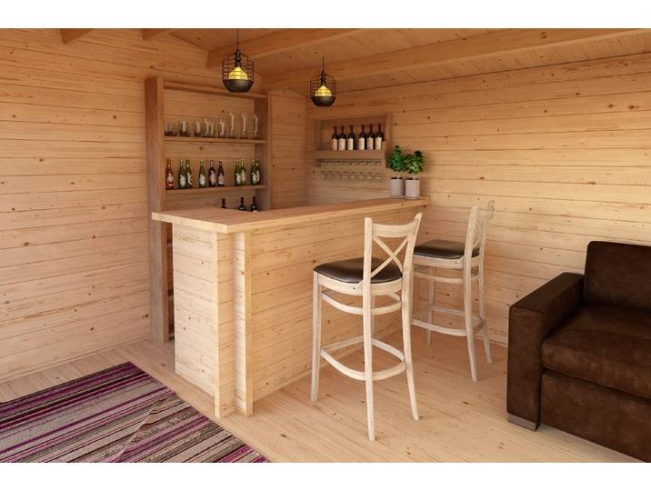 Nordic Holz Bartisch Barelement, BxTxH: 200x103x75 cm