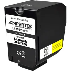 Kompatibler Toner ersetzt Lexmark 24B6720 schwarz