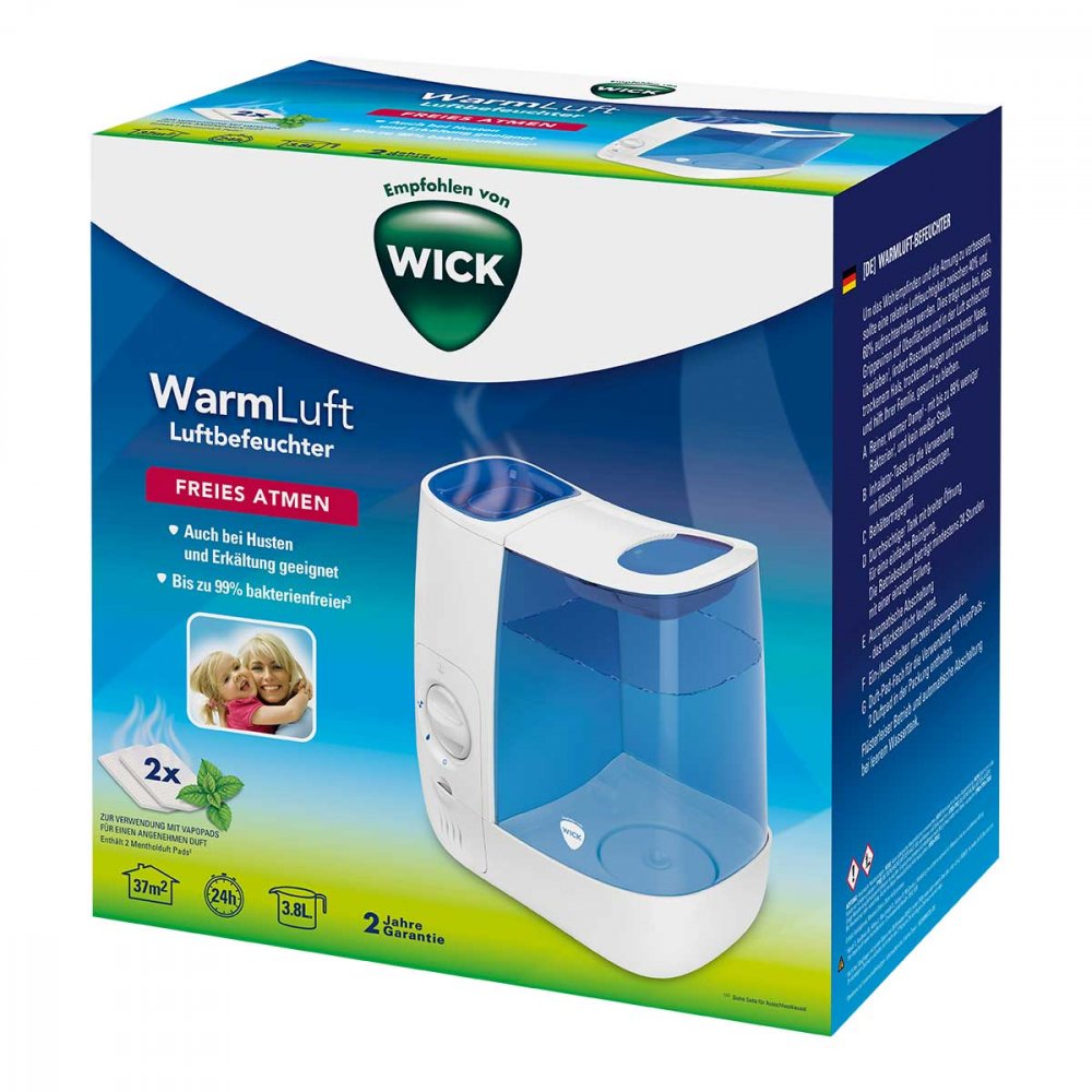 KAZ Europe SA Wick Warmdampf-luftbefeuchter 14285963