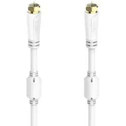 Hama F-KABEL 100DB 10,0M SAT-Anschlusskabel vergoldet