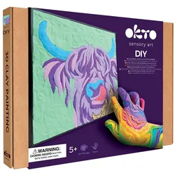 Okto Set Modelliermasse Air Clay Modellieren nach Zahlen