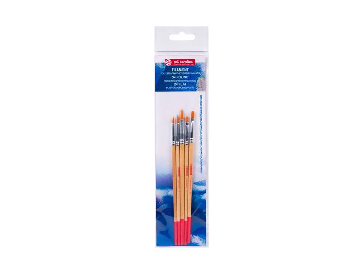 Talens Aquarellpinsel Set 5 FSC