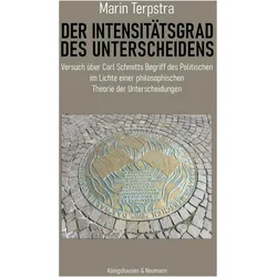 Der Intensitätsgrad des Unterscheidens, Fachbücher von Marin Terpstra