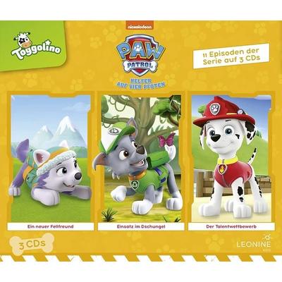 PAW Patrol Hörspielbox 6 (Fellfreund / Dschungel / Talentwettbewerb) - , CD, 4061229091770
