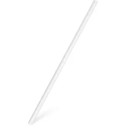 3200x Papier-Trinkhalme, weiß, 250x8mm