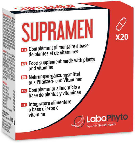Labophyto Supramen Integratore per Prestazioni Sessuali Uomo 20 Capsule