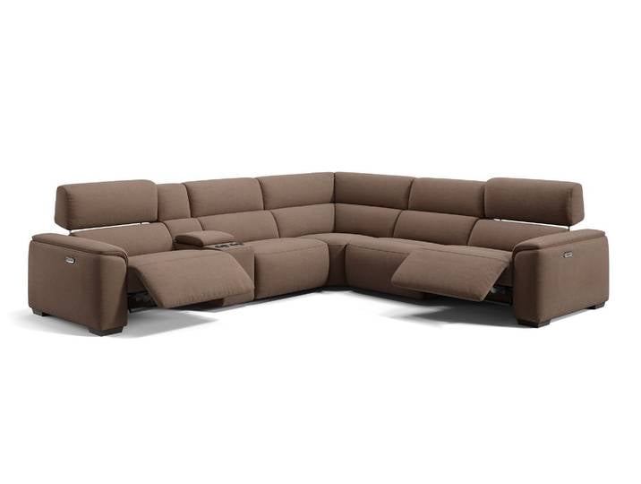 Stoff Wohnlandschaft CALVERA Sitzecke Polsterecke Megasofa Bigsofa Couchgarnitur