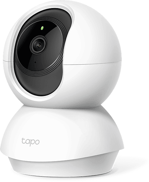 Cámara de vigilancia IP - TP-Link Tapo TC70, 1080p, Full HD, Visión nocturna, Seguimiento movimiento, 360°