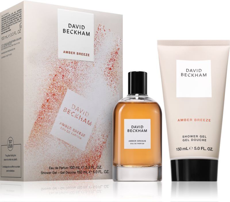 David Beckham Amber Breeze coffret cadeau pour homme 2 pcs